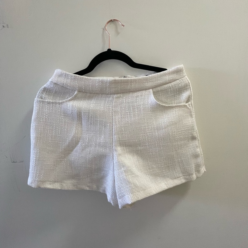 Lulus white shorts